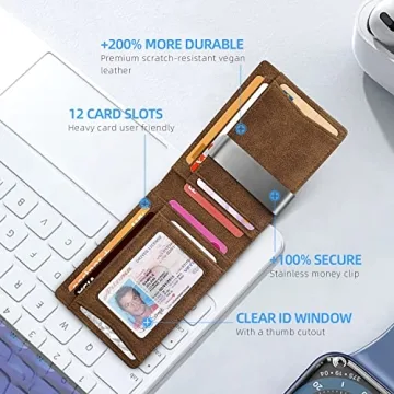 Zitahli Slim RFID Wallet for Men - Stylish & Practical