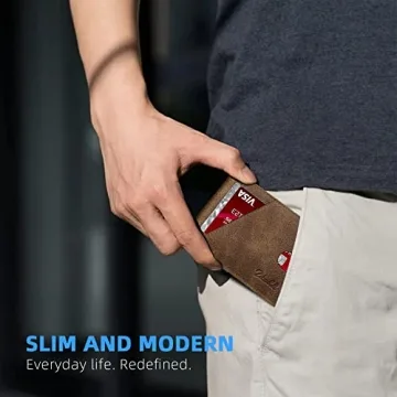 Zitahli Slim RFID Wallet for Men - Stylish & Practical