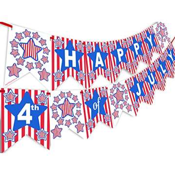 4th of July Banner - Celebrate Independence Day with Style!