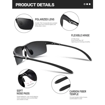 BIRCEN Polarized UV Sunglasses for Active Lifestyle