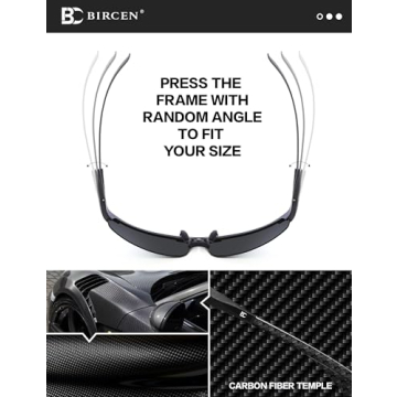 BIRCEN Polarized UV Sunglasses for Active Lifestyle