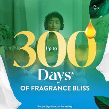 Air Wick Fresh Linen Plug in Scented Oil Refill Pack of 5 with Essential Oils