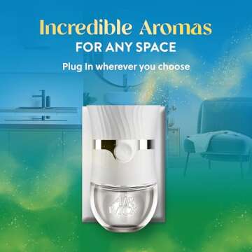 Air Wick Plug in Scented Oil Refill, Fresh Linen, 5ct