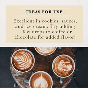 Cook's, Pure Hazelnut Flavor, Perfect for Baking and Cooking, Certified Kosher, Gluten Free, Allergen Free, Vegan, 8 oz