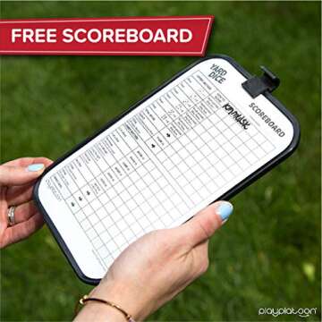 Play Platoon Lawn Dice - Giant Wooden Yard Dice Game for Playing Endless Outdoor Games