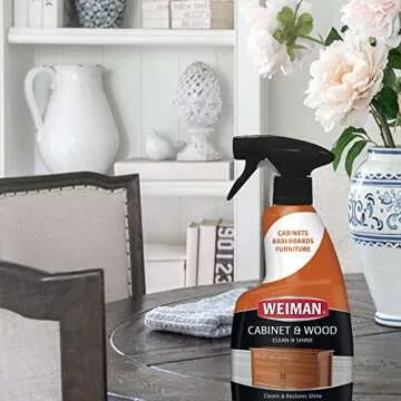 Weiman Wood Cleaner and Furniture Polish Spray - 16 Fluid Ounce