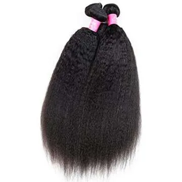 Odir Virgin Hair Bundles - 18 20 22 Inch Kinky Straight