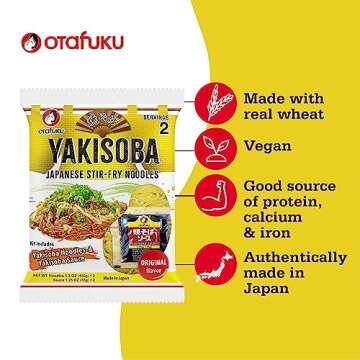 Otafuku Yakisoba Noodles For Quick Japanese Meals