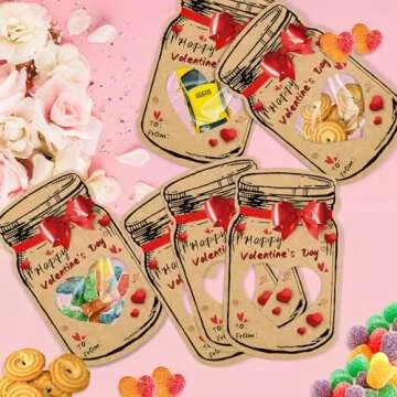 GoClimber Valentines Day Cards for Kids School 50 Pack