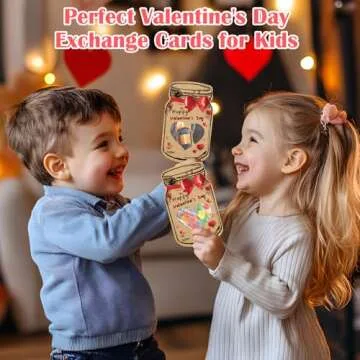 GoClimber Valentines Day Cards for Kids School 50 Pack