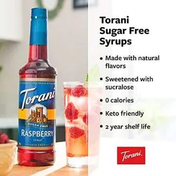 Torani Sugar Free Salted Caramel Syrup - 12.7 Ounce