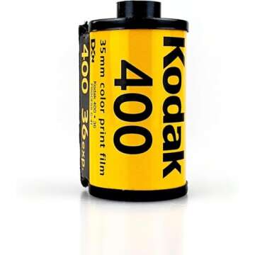 Kodak 603 4078 Ultramax 400 Color Negative Film (ISO 400) 35mm 36 Exposures Carded