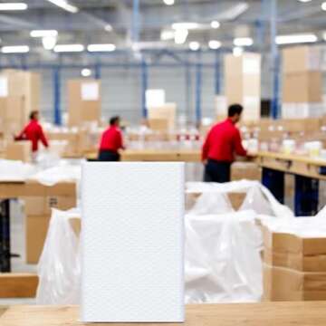 iMBAPrice 100#4 (9.5" x 14.5") Pure White Color SELF Seal Poly Bubble MAILERS Padded Shipping ENVELOPES (Total 100 Bags)