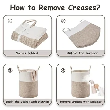 VIPOSCO Tall Laundry Hamper - Stylish Storage Solution