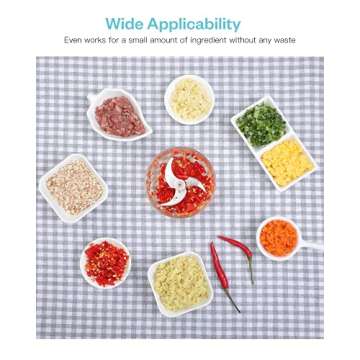 Electric Mini Garlic Chopper, Olrid Mini Chopper Food Processor, Garlic Mincer,Fusible Volume Iron-on Fleece | 15cm x 90cm (250ml),SL-BM07