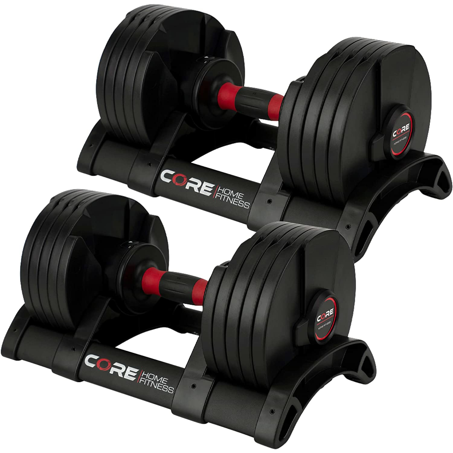 Adjustable Dumbbell Weight Set - Space Saver for Home