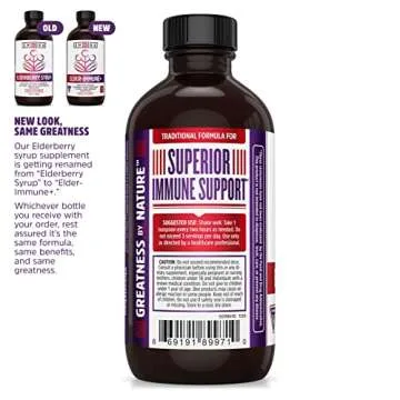 Zhou Elder-Mune+ Organic Elderberry Syrup for Immunity