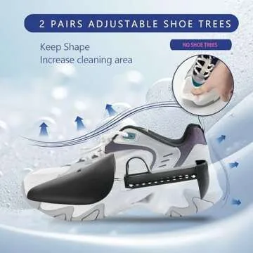 Huglist Shoe Washing Bag - Dual Capacity for 2 Shoes