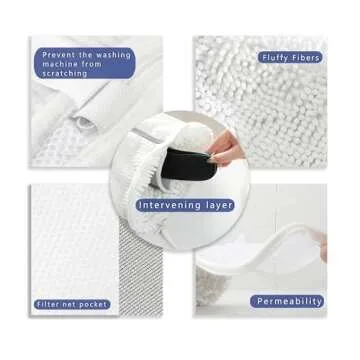 Huglist Shoe Washing Bag - Dual Capacity for 2 Shoes