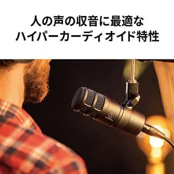 Audio Technica AT2040 Hypercardioid Dynamic Podcast Microphone