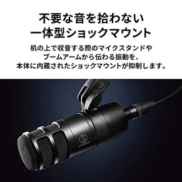 Audio Technica AT2040 Hypercardioid Dynamic Podcast Microphone