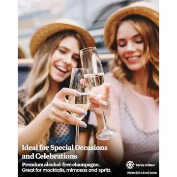 Boresso Extra Dry Non-Alcoholic Sparkling Wine Gift Box 750ml