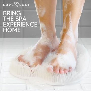 Love, Lori Shower Foot Scrubber - Enhance Comfort and Care