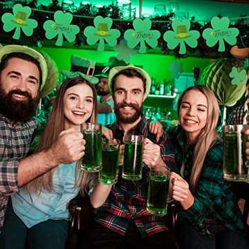 72 Shamrock Cutouts for St. Patrick's Day Craft Projects