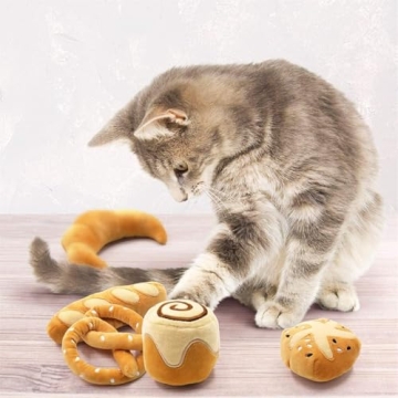 Catnip Bread Toys for Happy Indoor Cats and Kittens