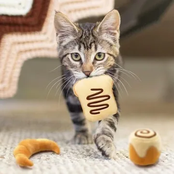 Catnip Bread Toys for Happy Indoor Cats and Kittens