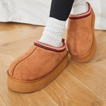 Stylish Women's Platform Slippers for Cozy Comfort