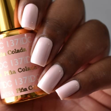 DND DC Gel Polish Set, Pink Collection - Pina Colada #137