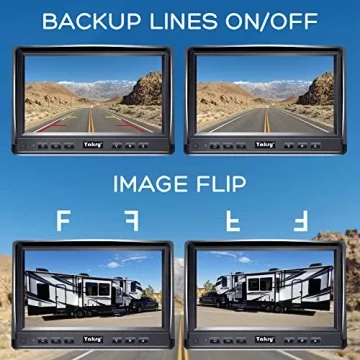 Yakry Rear View Camera HD 1080P - Perfect for Trucks and RVs