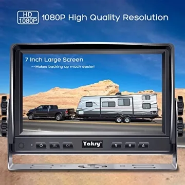 Yakry Rear View Camera HD 1080P - Perfect for Trucks and RVs