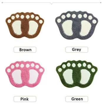 Guireele Non-Slip Bathroom Rugs - Soft & Machine Washable