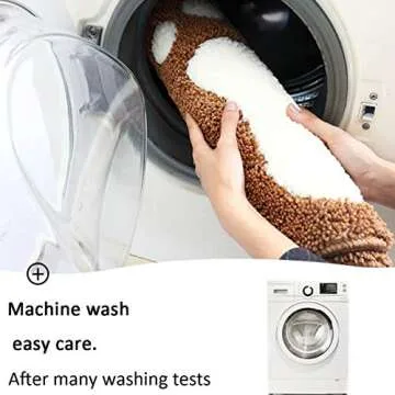 Guireele Non-Slip Bathroom Rugs - Soft & Machine Washable