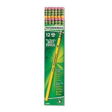 Product of Ticonderoga Woodcase Pencil, HB #2, Yellow Barrel, 96ct. - [Bulk Savings]