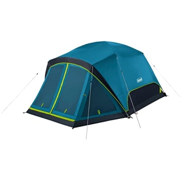 Coleman Skydome Camping Tent with Dark Room Technology