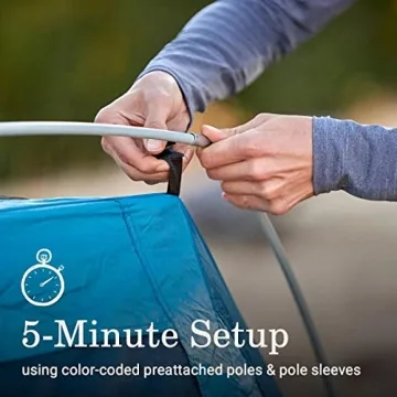 Coleman Skydome Camping Tent with Dark Room Technology