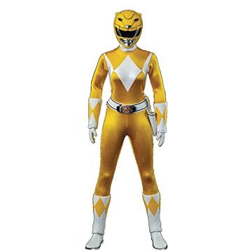 threezero Mighty Morphin Power Rangers Yellow Ranger Collectible