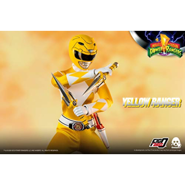 threezero Yellow Ranger 1:6 Scale Collectible Action Figure