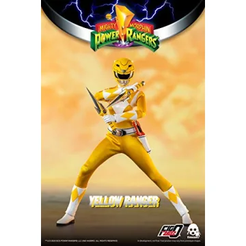 threezero Yellow Ranger 1:6 Scale Collectible Action Figure