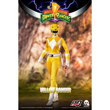 threezero Yellow Ranger 1:6 Scale Collectible Action Figure