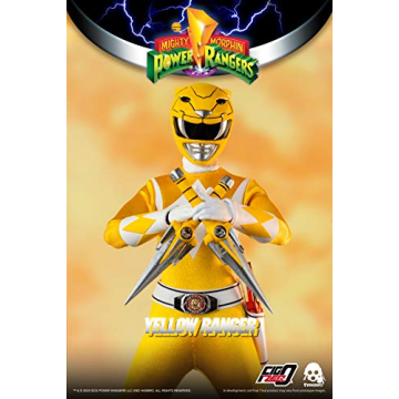 threezero Yellow Ranger 1:6 Scale Collectible Action Figure