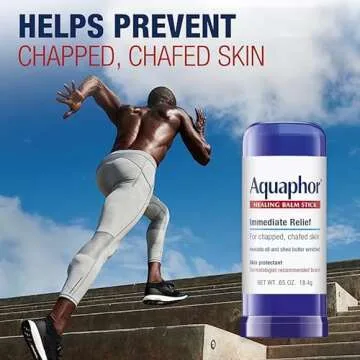Aquaphor Healing Balm Skin Care Set with Avocado Oil and Shea Butter, Soothes Dry, Chapped Skin, Healing Balm Stick Skin Protectant, 0.65 Oz Baby Healing Balm Stick, 0.65 Oz