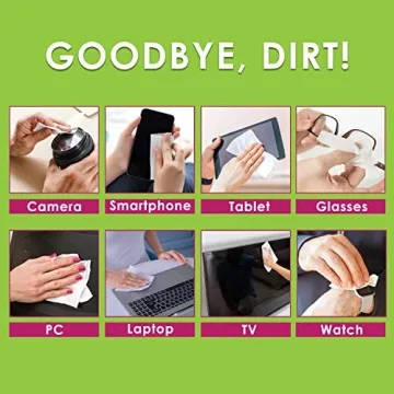 Eyeglass Cleaner Lens Wipes 400 Pack for All Devices