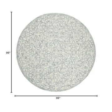 SAFAVIEH Trace Handmade Wool Area Rug - 8' Round