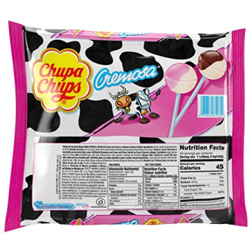 Chupa Chups Cremosa Lollipop Assortment - Ice Cream Flavors