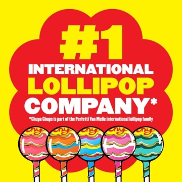 Chupa Chups Cremosa Lollipop Assortment - Ice Cream Flavors