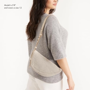 Stylish Eco-Friendly Tess Sling Bag with Adjustable Strap